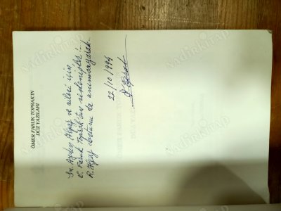 ÖMER FARUK TOPRAK'IN DÜZ YAZILARI/ İmzalı