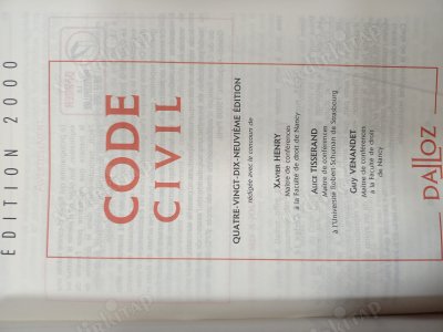 CODE CIVIL/ 2000