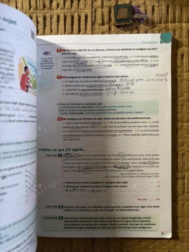 LE GRAMMAIRE PAR LES EXERCICES 5 e