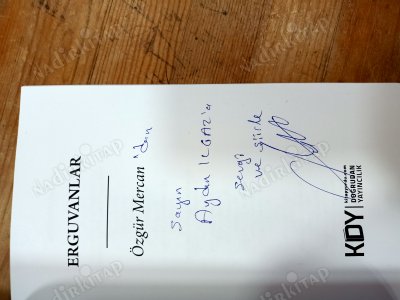 Erguvanlar/ imzalı