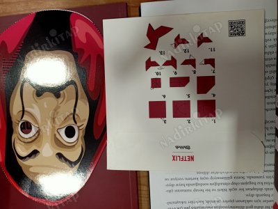 La Casa De Papel - Kaçış Kitabı | Profesör'ün Akıl Oyunları KARTON KAPAK