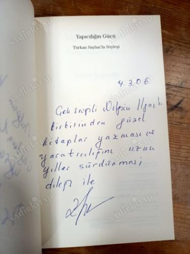 YAPICILIĞIN GÜCÜ , TÜRKAN SAYLAN'LA SÖYLEŞİ , İmzali