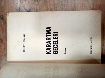 KARARTMA GECELERİ ( Birinci Baskı )