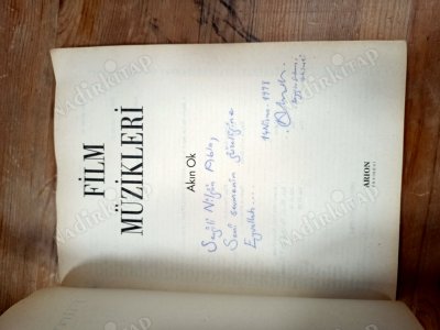 Türk Sinemasında Film Müzikleri - Arion Yayınevi / imzali
