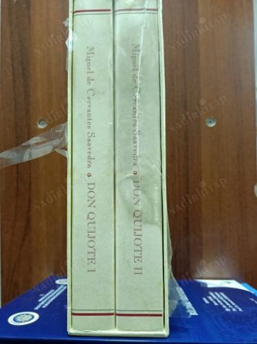 La Mancha'lı Yaratıcı Asilzade Don Quijote 2 Cilt Takım (Kazım Taşkent Klasikleri) Kutulu