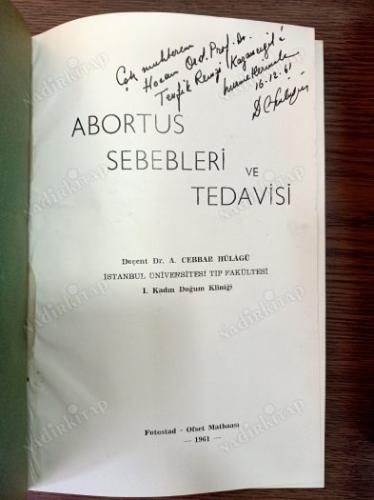abortus sebebleri ve tedavisi - İmzalı
