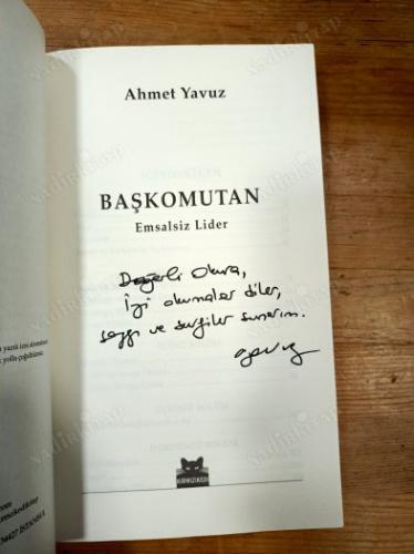 Başkomutan Emsalsiz Lider /imzalı