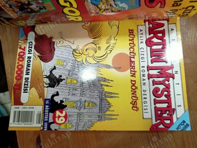 AD / DE Martin Mystere Süper Cilt 10 Sayı 28, 29 ve 30