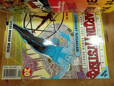 Atlantis Martin Mystere Süper Cilt 7 Sayı 19 Göl Kraliçesi 20 Siberuzay Tutsakları 21 Soytarının Sırrı