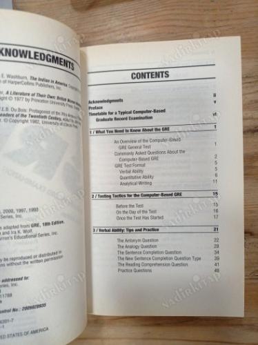 BARRON'S PASS KEY TO THE GRE -GRADUATE RECORD EXAMINIATIN