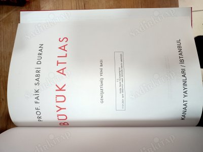 BÜYÜK ATLAS ( DERİ CİLTLİ ) - Genişletilmiş Yeni Baskı