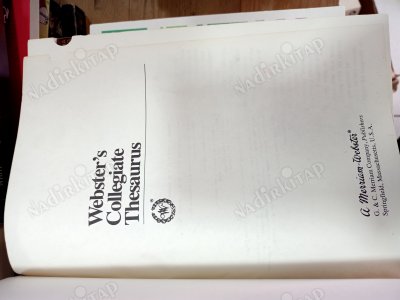 Webster's Collegiate Thesaurus