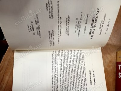 ATATÜRK ve AMASYA Sempozyum 1990