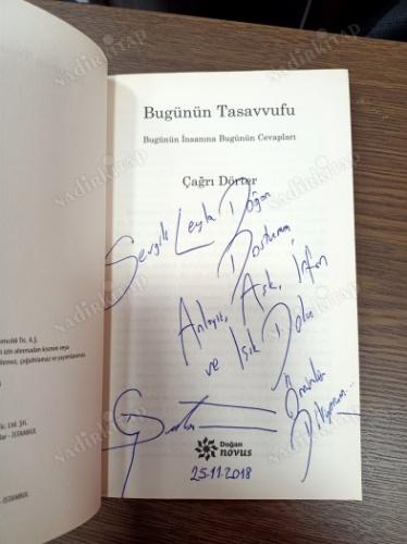 Bugünün Tasavvufu Tasavvufa Giriş / İmzalı