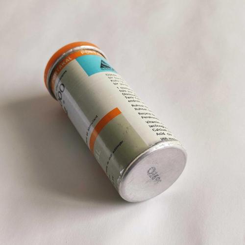 SANDOZ Ca-C 1000  / Alüminyum İlaç Kutusu - 1 ( Eczacılık Tarihi - Mesleki Obje )