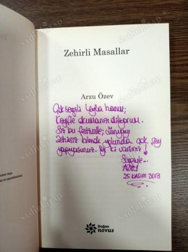 Zehirli Masallar - İMZALI