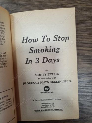 How to Stop Smoking In 3 Days
