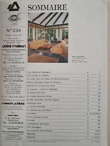 Votre Maison No: 234