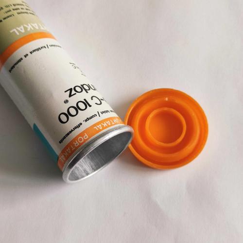 SANDOZ Ca-C 1000  / Alüminyum İlaç Kutusu - 3 ( Eczacılık Tarihi - Mesleki Obje )