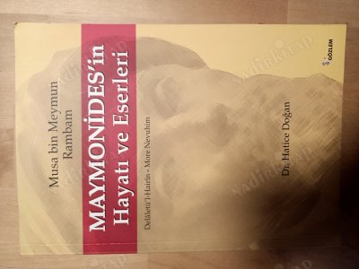 Maymonides'in Hayatı ve Eserleri Musa Bin Meymun Rambam