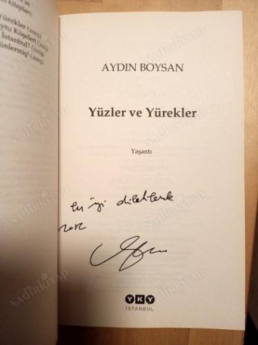 YÜZLER VE YÜREKLER ** İMZALI**