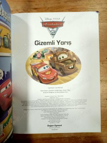 GİZEMLİ YARIŞ ÖYKÜ KİTABI - ARABALAR / +7 Yaş