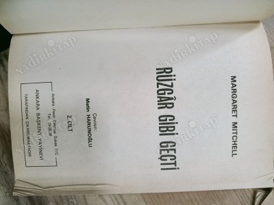 RÜZGAR GİBİ GEÇTİ 2.CİLT