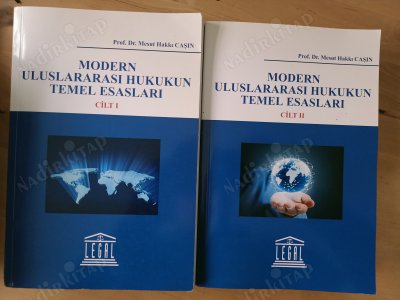 Modern Uluslararası Hukukun Temel Esasları Cilt: 1-2
