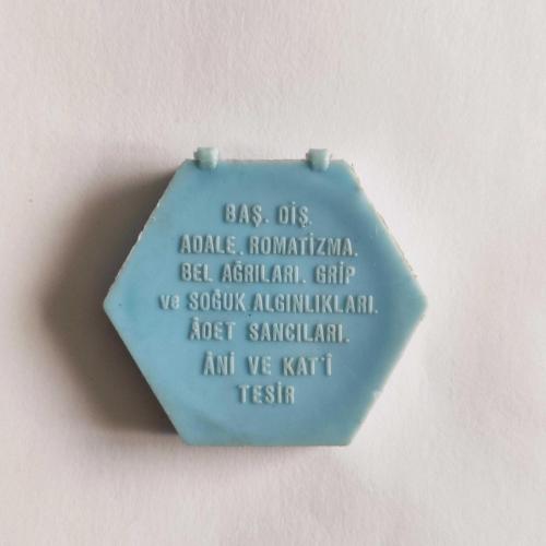 SARİDON / Plastik İlaç Kutusu ( Eczacılık Tarihi - Mesleki Obje )