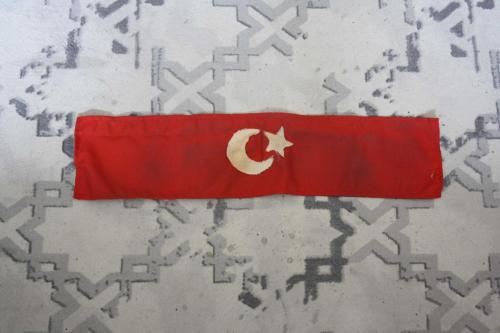 LOT.13 » Antika Severler İçin Nostaljik Ay Yıldızlı Kol Bandı  ARKASI MÜHÜRLÜ KAÇIRILMAZ.!