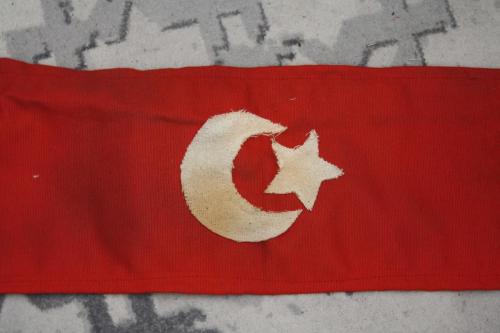 Antika Severler İçin Nostaljik Ay Yıldızlı Kol Bandı  ARKASI MÜHÜRLÜ KAÇIRILMAZ.!
