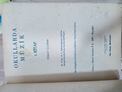 Okullarda Müzik 1. Kitap