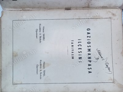 GAZİOSMANPAŞA İLÇESİNİ TANIYALIM