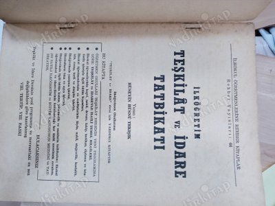 İlköğretim TEŞKİLAT ve İDARE TATBİKATI