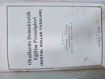 Okullarda Demokratik Eğitim Prensipleri Sosyal Kollar Yasaları