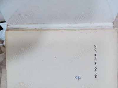 SANAT TERİMLERİ SÖZLÜĞÜ