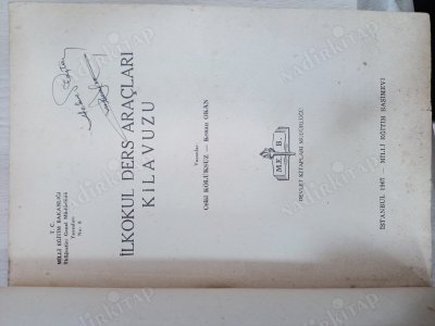İLKOKUL DERS ARAÇLARI KILAVUZU