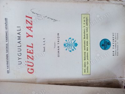 UYGULAMALI GÜZEL YAZI