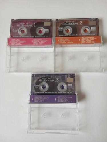 Best of Mıllennıum 1999 Hıts 2000 1-2-3 Kaset Albüm