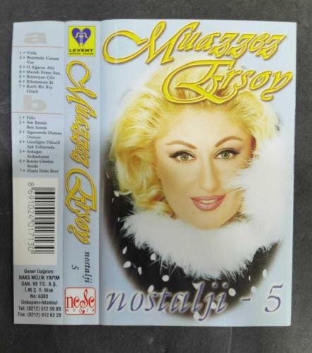 SADECE KARTONETTİR * KASET YOKTUR * MUAZZEZ ERSOY * NOSTALJİ 5