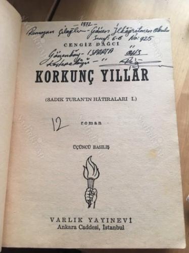 KORKUNÇ YILLAR