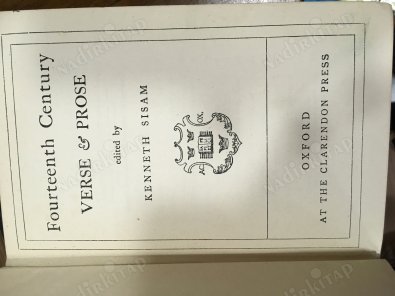 Foueteenth century Verse And Prose