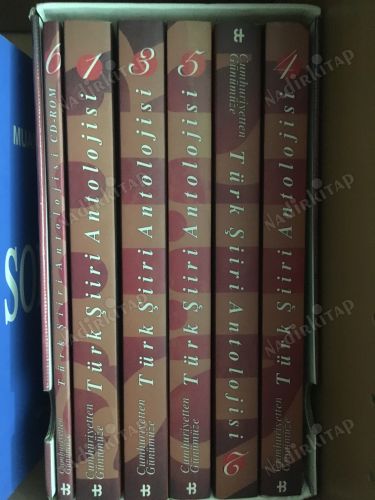 Cumhuriyetten Günümüze Türk Şiiri Antolojisi 5 Kitap + 1 CD-Rom