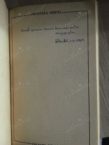 ÖZLEMİN İKİNCİ SESİ Sami Karaören'e İMZALI