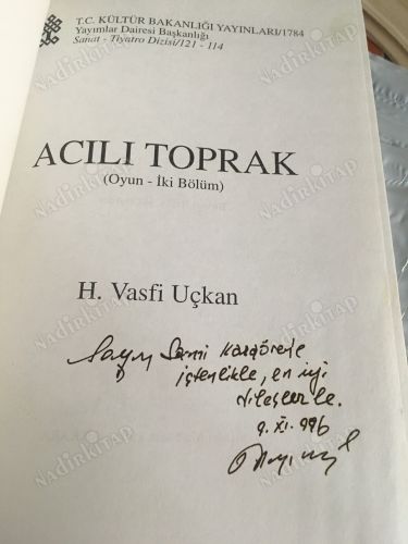 ACILI TOPRAK- İmzalı