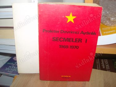 PROLETER DEVRİMCİ AYDINLIK SEÇMELER 1 ve 2 cilt