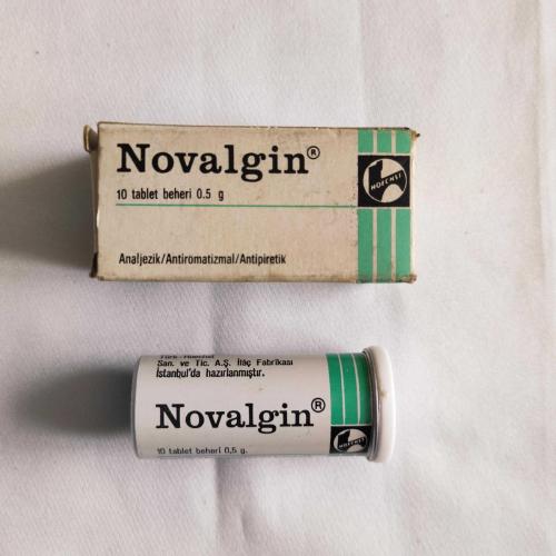 NOVALGİN İLAÇ ( Eczacılık Tarihi - Mesleki Obje )