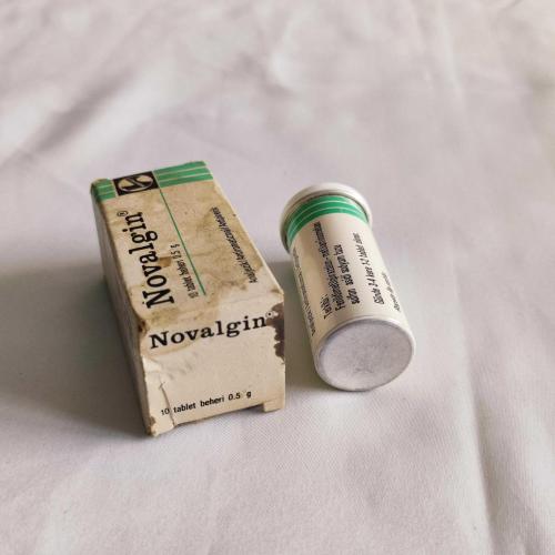 NOVALGİN İLAÇ ( Eczacılık Tarihi - Mesleki Obje )