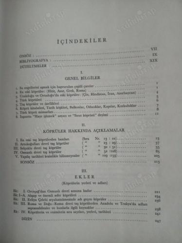 Türk Taş Köprüleri (Ortaçağdan Osmanlı Devri Sonuna Kadar)