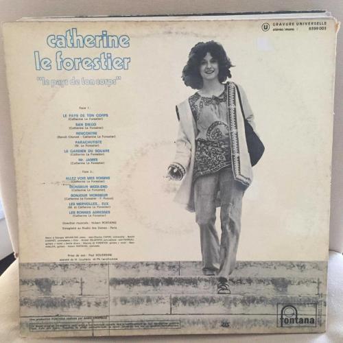 Catherine Le Forestier - Le Pays De Ton Corps / France 1971 / LP / *Pop*